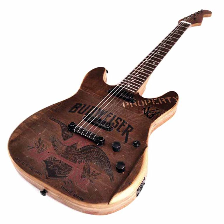 Budweiser Gitarre
