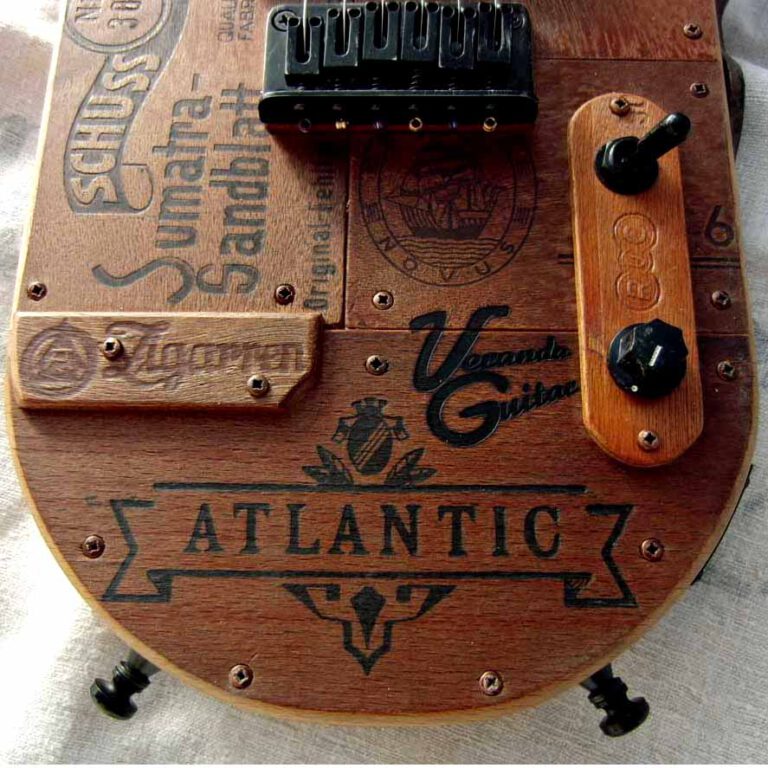 Veranda Guitar Have a Cigar Branding