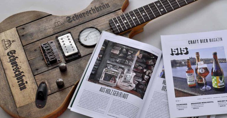 Die Schorschbräugitarre im Craft-Bier-Magazin
