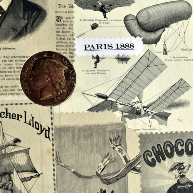 Veranda Paris 1888 Collage