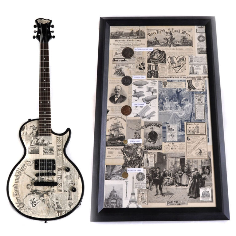 Veranda Turin 1884 Collage Frame