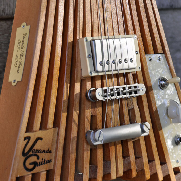 Veranda Guitar Slat Frame Branding