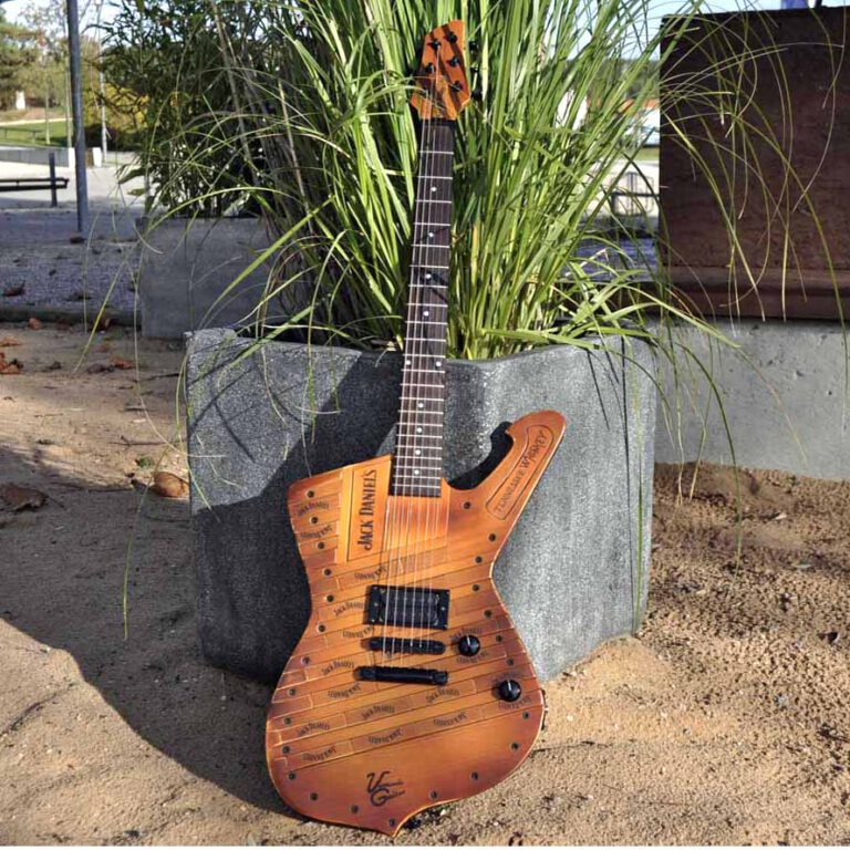 Veranda Guitar Jack on Ice Sandy Beach