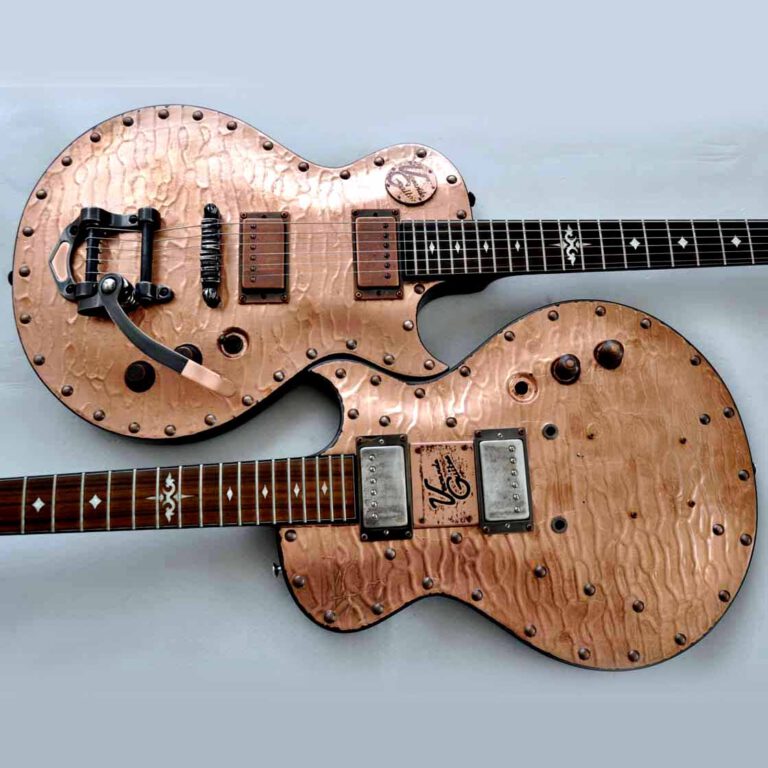 Kupfer Gitarre