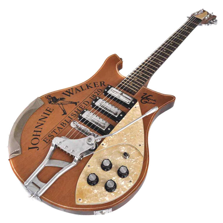 Johnnie Walker Whisky Gitarre