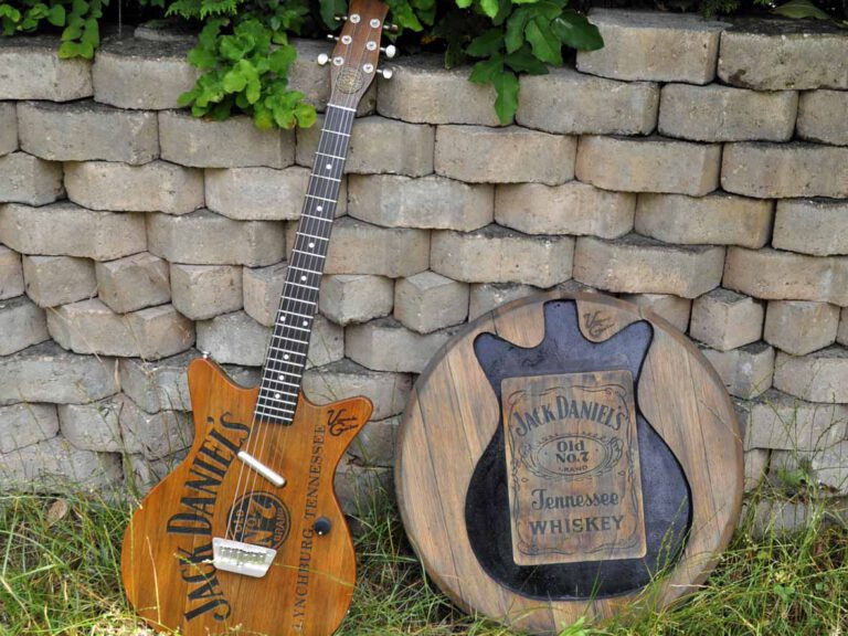 Jack Daniel's Cask Guitar