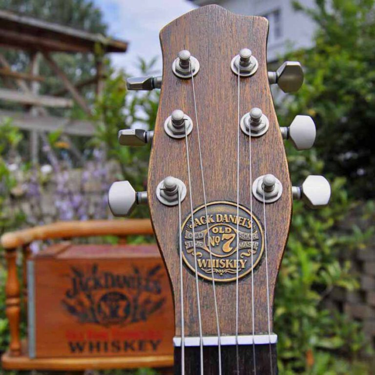 Jack Daniel's Headstock