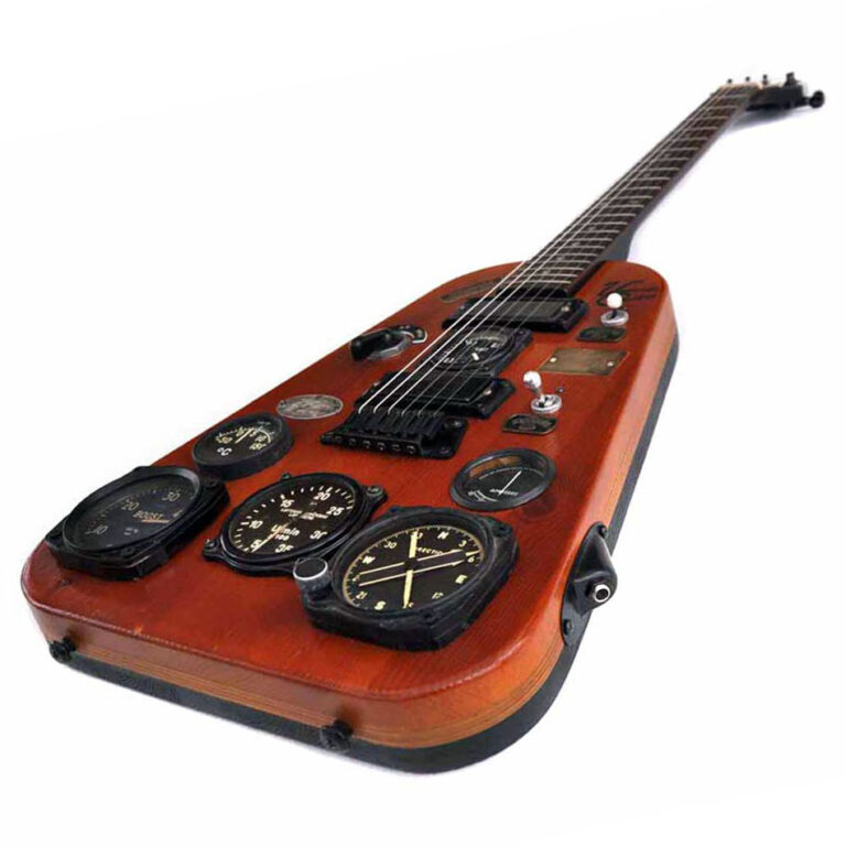 Veranda Flugzeug Cockpit Gitarre T