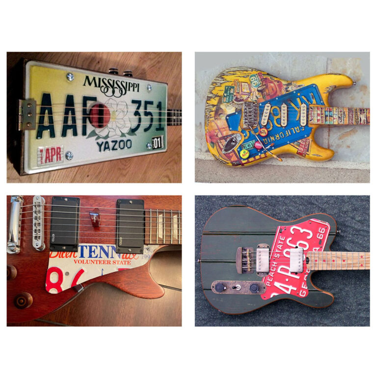 Licenceplateguitars