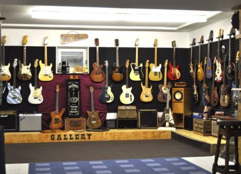 Ausstellungsraum – Veranda-Guitar-Gallery