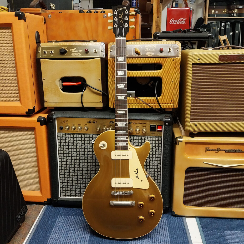 GuitAmerica - 1988 Gibson Les Paul '56 Showcase Goldtop