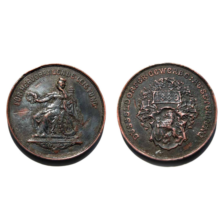 Veranda 1880 Duesseldorf Medaille